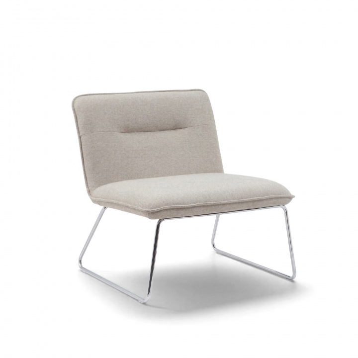Fauteuil \'Chelsea\' - Grijs/metaal in de groep Meubels / Zitmeubels / Fauteuils bij Reforma (WX-7001-grey-metallic)