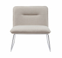 Fauteuil \'Chelsea\' - Grijs/metaal