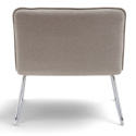 Fauteuil \'Chelsea\' - Grijs/metaal