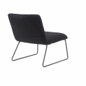 Fauteuil \'Chelsea\' - Zwart/Teddy