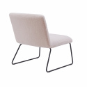 Fauteuil \'Chelsea\' - Wit/Teddy