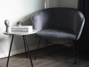 Fauteuil \'Rio\' - Grijs/Velours
