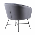 Fauteuil \'Rio\' - Grijs/Velours