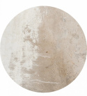 Ronde tapijt \'Bornos\' 200cm - Beige/Grijs