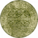 Ronde tapijt \'Denizli\' 120cm - Groen