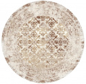 Ronde tapijt \'Denizli\' 120cm - Beige