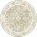 Ronde tapijt \'Gombalia\' 120cm - Lichtgroen