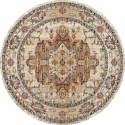 Rond kleed \'Siliana\' 200cm - Beige