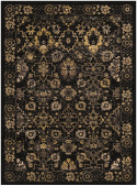 Wiltonkleed \'Fernana\' 200x280cm - Zwart/Goud