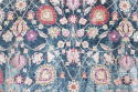 Wiltonmat \'Bouhjar\' 160x230cm - Blauw/Roze/Multi