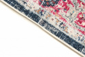 Wiltonmat \'Bouhjar\' 200x280cm - Blauw/Roze/Multi