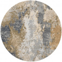 Rond tapijt \'Travale\' 200cm - Grijs/Multi