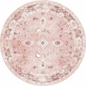 Ronde mat \'Gombalia\' 200cm - Roze
