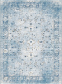 Wiltonmat \'Gombalia\' 80x150cm - Lichtblauw