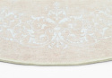 Rond tapijt \'Santi\' 290cm - Beige/Wit