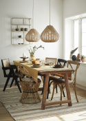 Stoel \'Rattan\' - Zwart