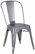 Stoel \'Montmartre\' - Staal Mat