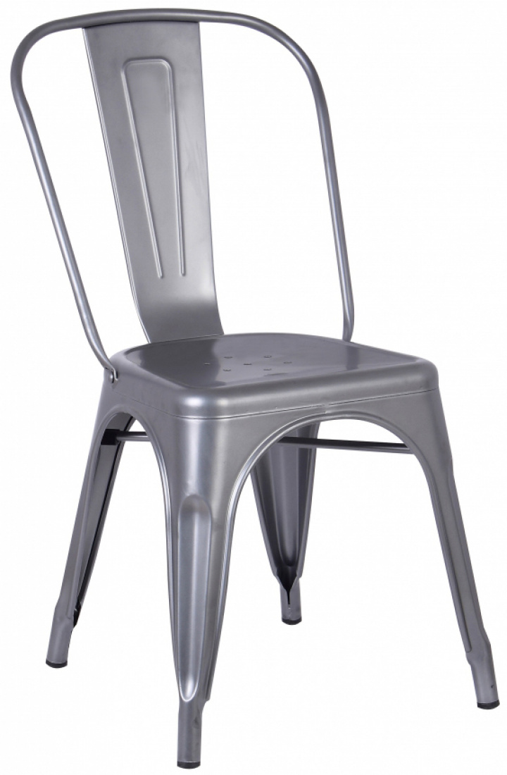 Stoel \'Montmartre\' - Staal Mat in de groep Meubels / Zitmeubels / Stoelen bij Reforma (YD-H440B-silver)