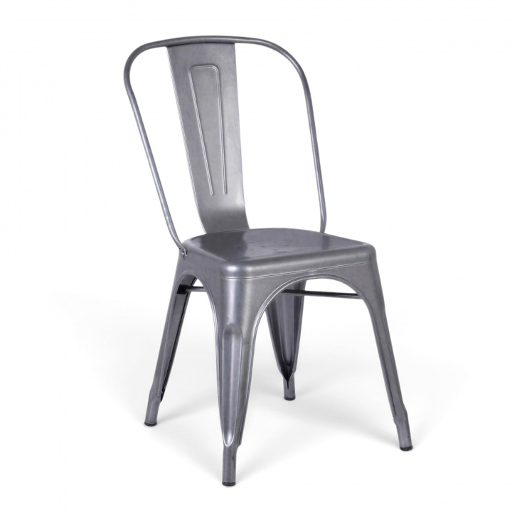 Stoel \'Montmartre\' - Staal Mat in de groep Meubels / Zitmeubels / Stoelen bij Reforma (YD-H440B-silver)