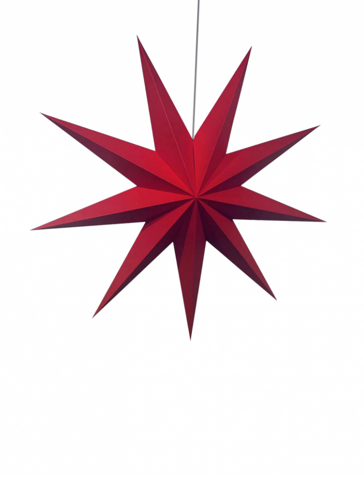 Adventster \'Vintergatan\' 118cm - Rood in de groep Kerst / Kerstdecoraties bij Reforma (advent-star-red-10)