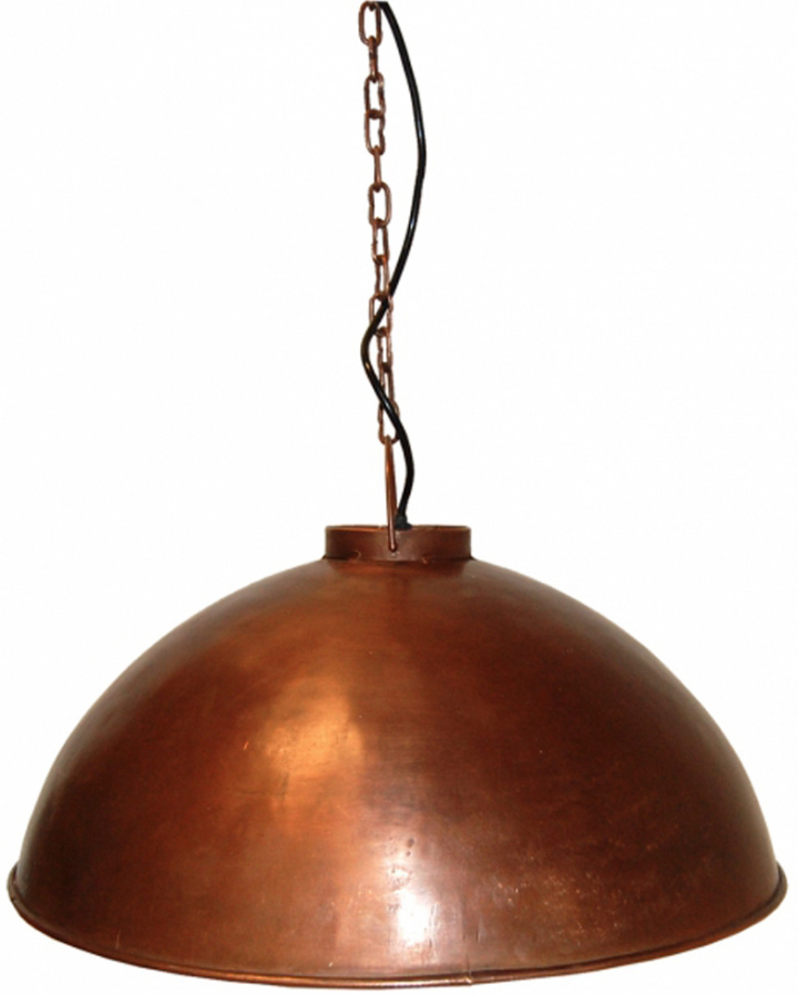 Fabriekslamp vintage \'Thormann\' - Koper in de groep Verlichting / Lampen / Plafonds bij Reforma (m080005e)