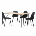 Eettafel \'Hornstull Forma\' - 1 Tafel & 4 Stoelen