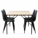 Eettafel \'Hornstull Forma\' - 1 Tafel & 4 Stoelen