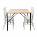Eettafel \'Hornstull Elsa\' - 1 Tafel & 4 Stoelen