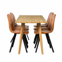 Eetgroep \'Nordisk Carrie\' - 1 Tafel & 6 Stoelen