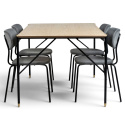 Eetgroep \'Kungsholmen Hornstull\' - 1 Tafel & 4 Stoelen