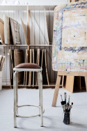 Industriepallet Vintage - Bruin/Wit
