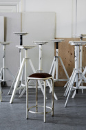 Industriepallet Vintage - Bruin/Wit