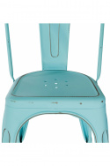 Stoel \'Montmartre\' - Vintage turquoise