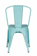 Stoel \'Montmartre\' - Vintage turquoise